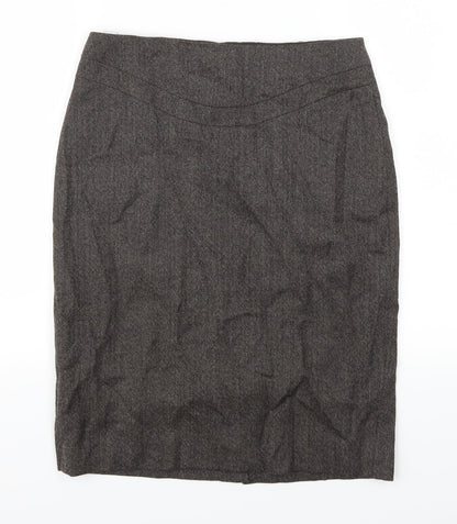 Elie Tahari Womens Brown   Straight & Pencil Skirt Size 29 in