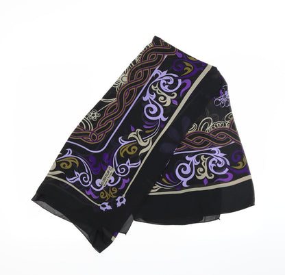 Kelebek Folar Womens Black Floral   Shawl/Wrap