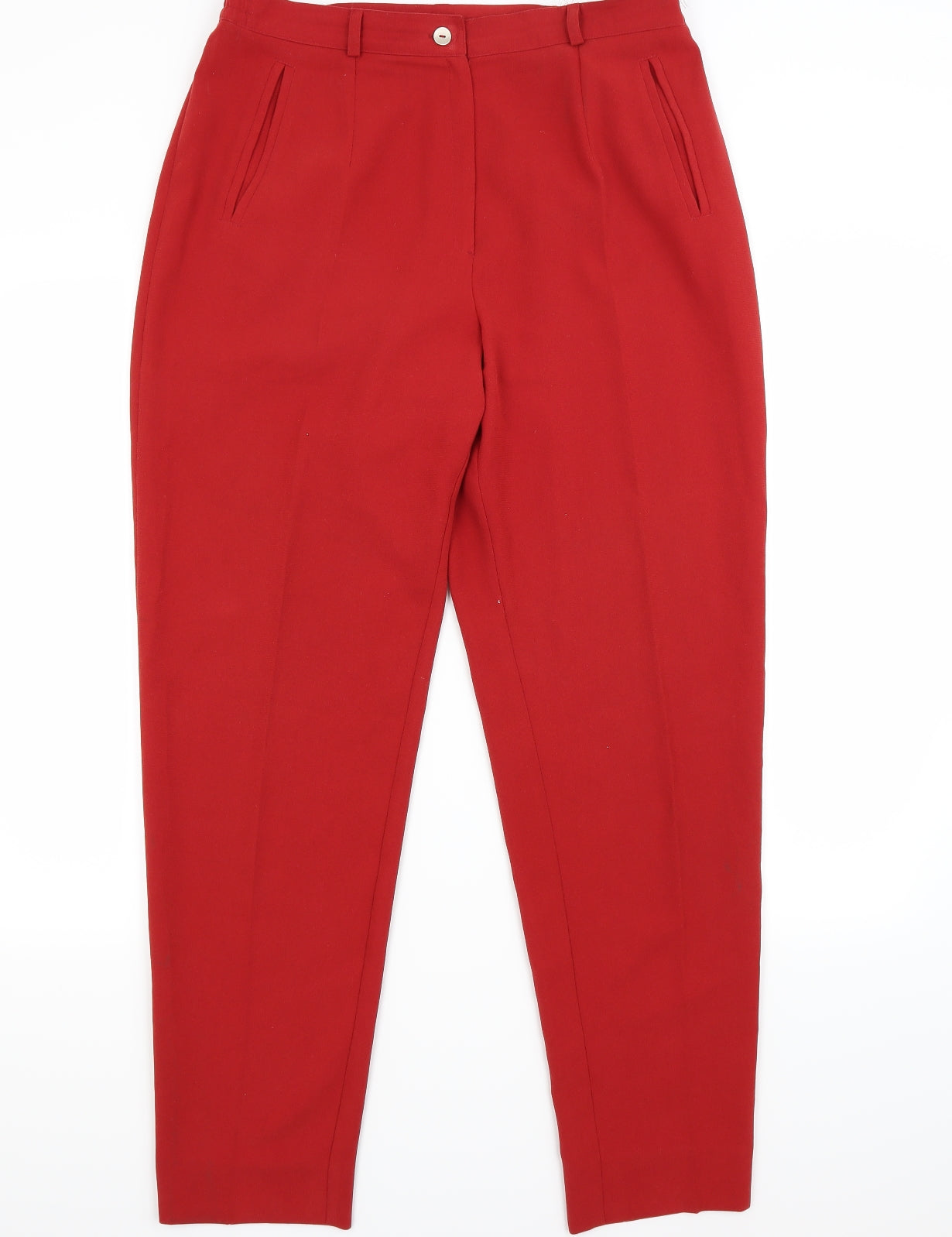 Gregory Pat Womens Red   Trousers  Size 16 L28 in