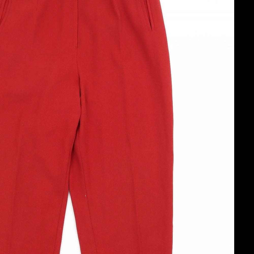 Gregory Pat Womens Red   Trousers  Size 16 L28 in