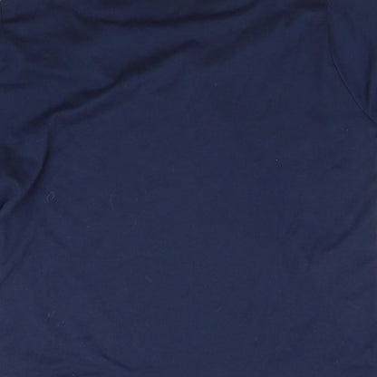 Womens UK Size M Instyle Blue Basic T-Shirt