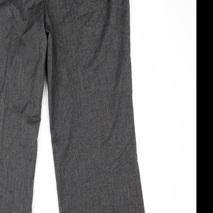 Womens UK Size 16 Marks and Spencer Regular Fit  Grey Trousers