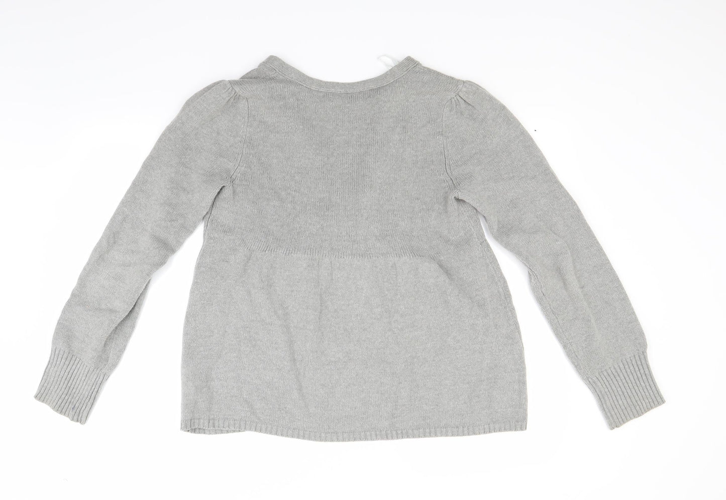 To the Max Womens Grey   Cardigan Jumper Size M