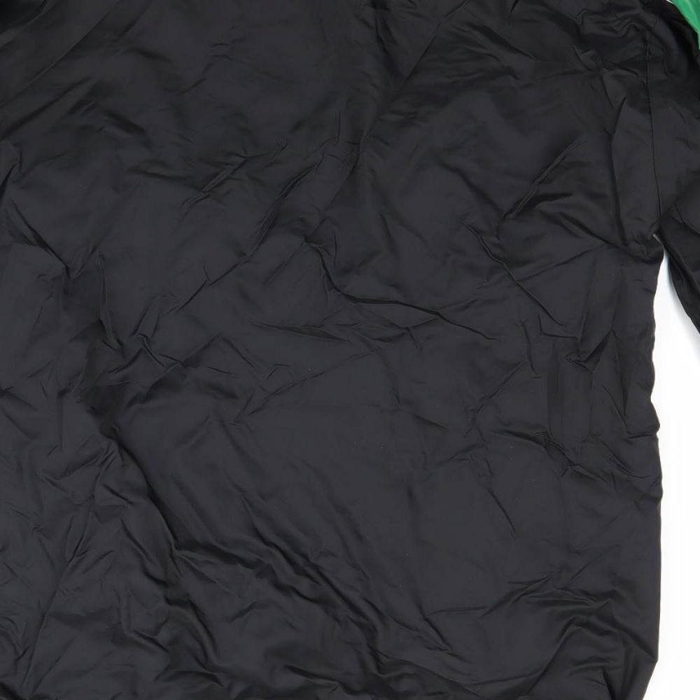 Mens UK Size S Game Gear Black Windbreaker Coat