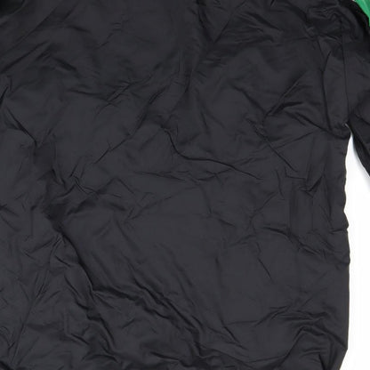 Mens UK Size S Game Gear Black Windbreaker Coat