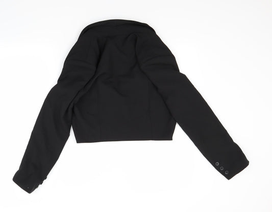 Womens UK Size M FOREVER 21 Black Jacket