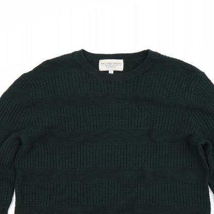 Racing Green Womens Green   Pullover Jumper Size S