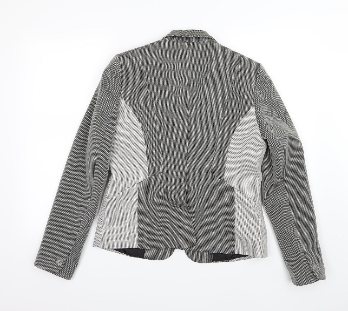 Atmosphere Womens Grey  Rayon Jacket Suit Jacket Size 14