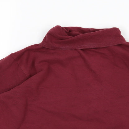 Hawkshead Womens Red  Jersey Pullover Sweatshirt Size S  - Burgundy