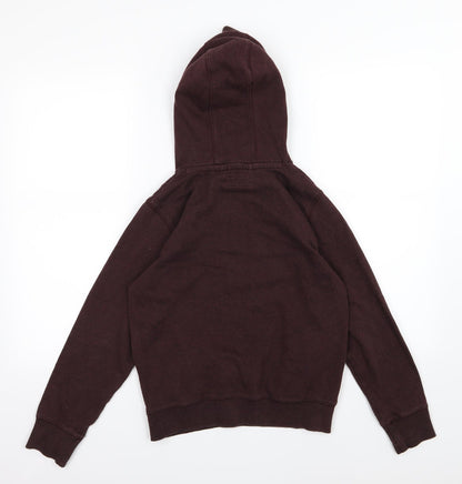 NEXT Boys Brown  Jersey Pullover Hoodie Size 10 Years  - Tune