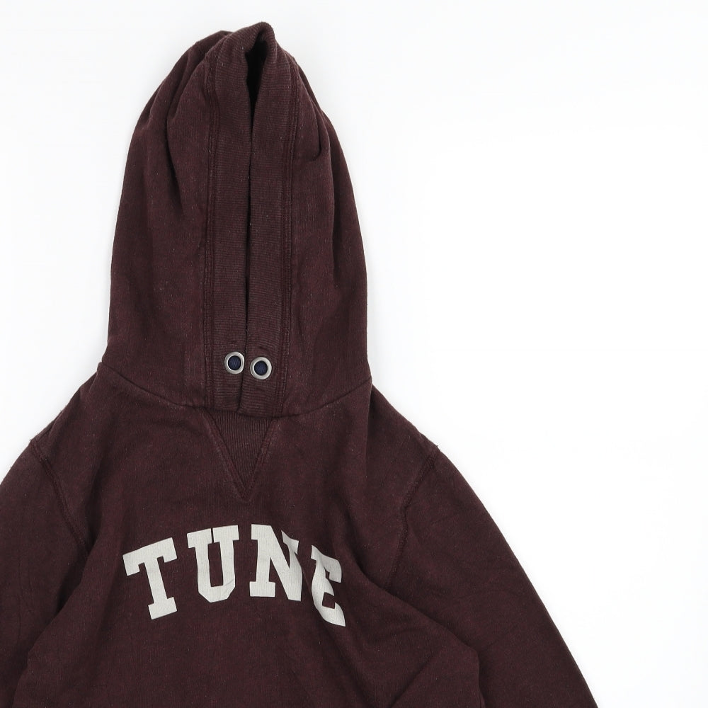 NEXT Boys Brown  Jersey Pullover Hoodie Size 10 Years  - Tune