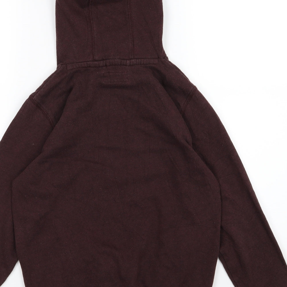 NEXT Boys Brown  Jersey Pullover Hoodie Size 10 Years  - Tune