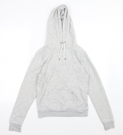 Atmosphere Womens Grey  Jersey Pullover Hoodie Size 4