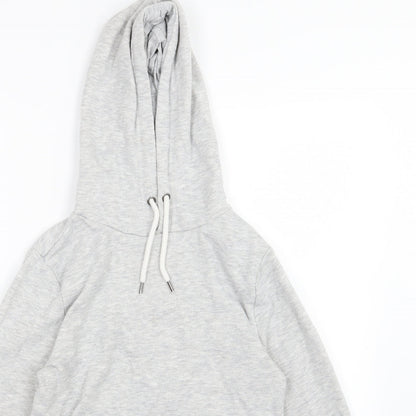 Atmosphere Womens Grey  Jersey Pullover Hoodie Size 4