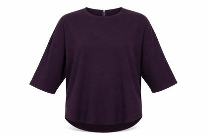 Primark Womens Purple  Knit Pullover Jumper Size L