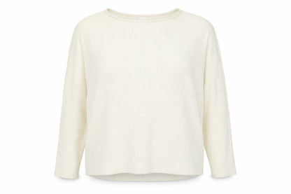 H&M Womens Ivory  Knit Pullover Jumper Size L