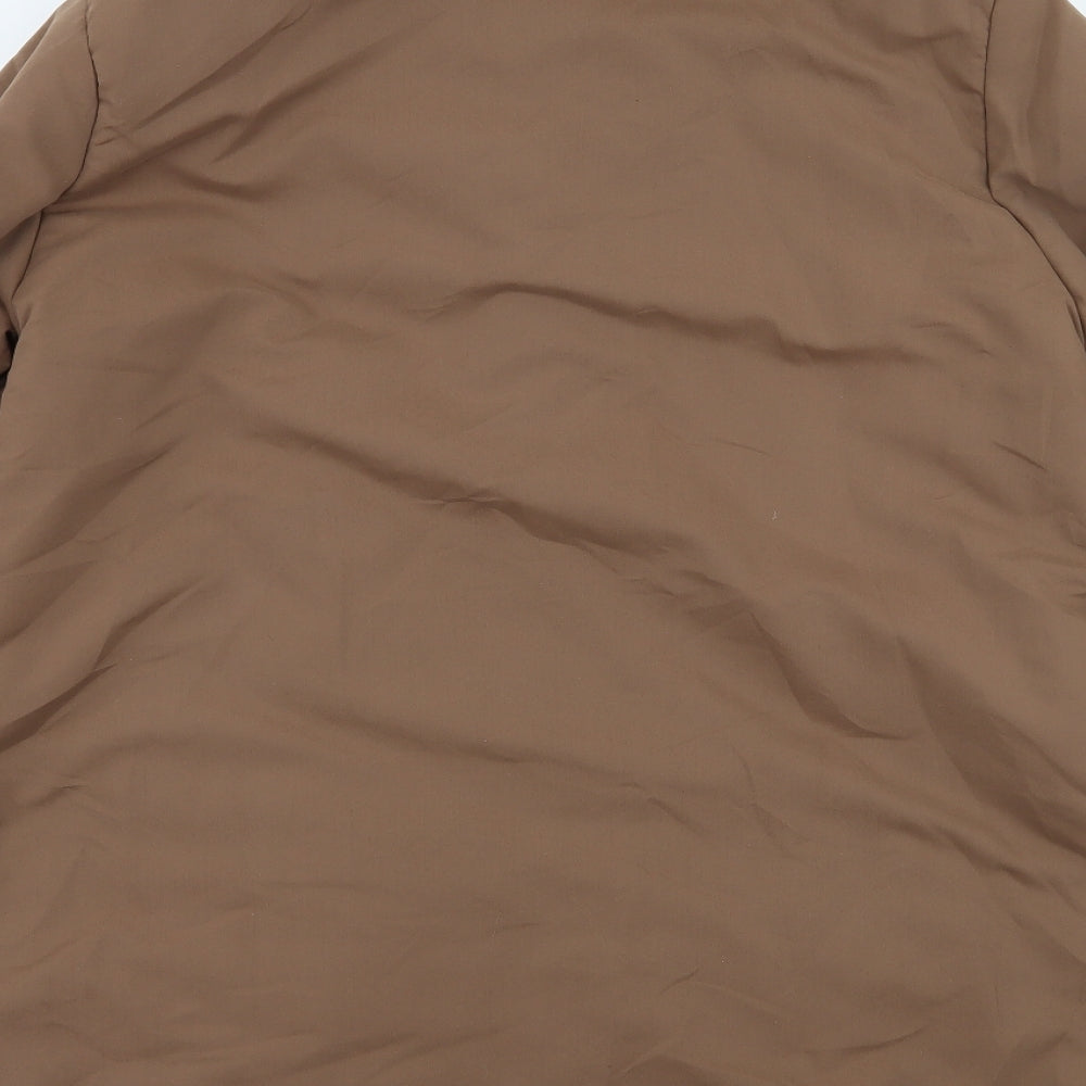 Womens UK Size 10 Neuville Brown Overcoat