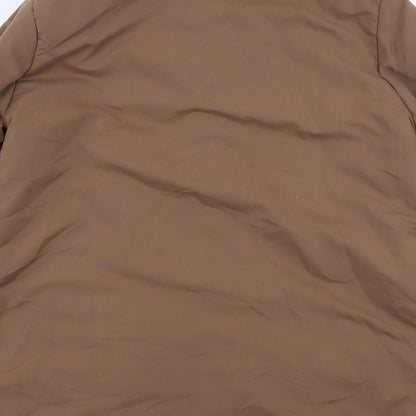 Womens UK Size 10 Neuville Brown Overcoat