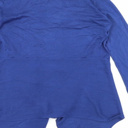 Soon Womens Blue  Knit Cardigan Jumper Size 10