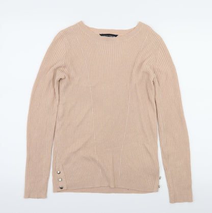 Dorothy Perkins Womens Pink  Knit Pullover Jumper Size 8