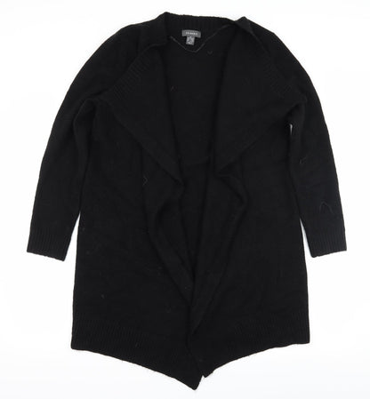 Primark Womens Black  Knit Cardigan Jumper Size 10