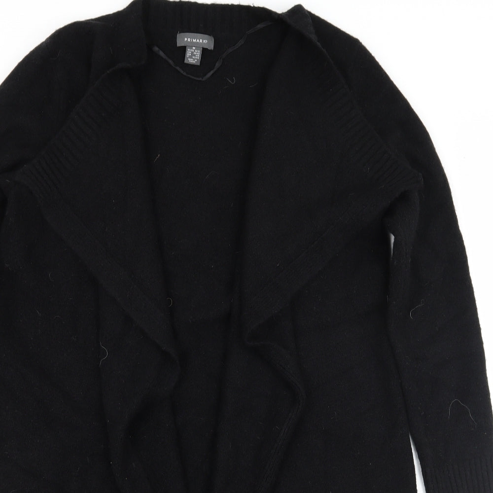 Primark Womens Black  Knit Cardigan Jumper Size 10