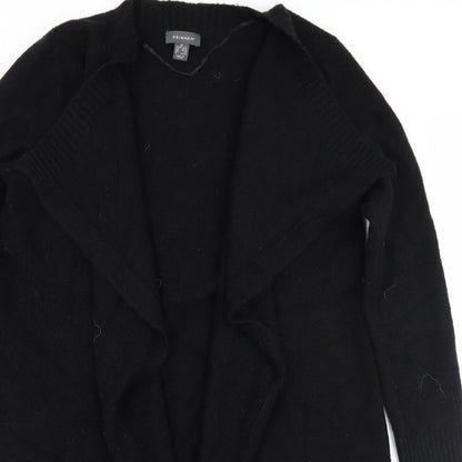 Primark Womens Black  Knit Cardigan Jumper Size 10