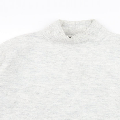 Primark Womens Grey  Knit Pullover Jumper Size 10