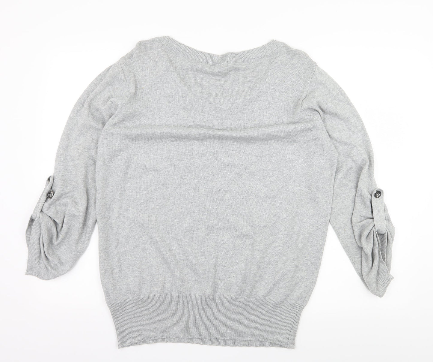 AJC Womens Grey  Knit Pullover Jumper Size 18