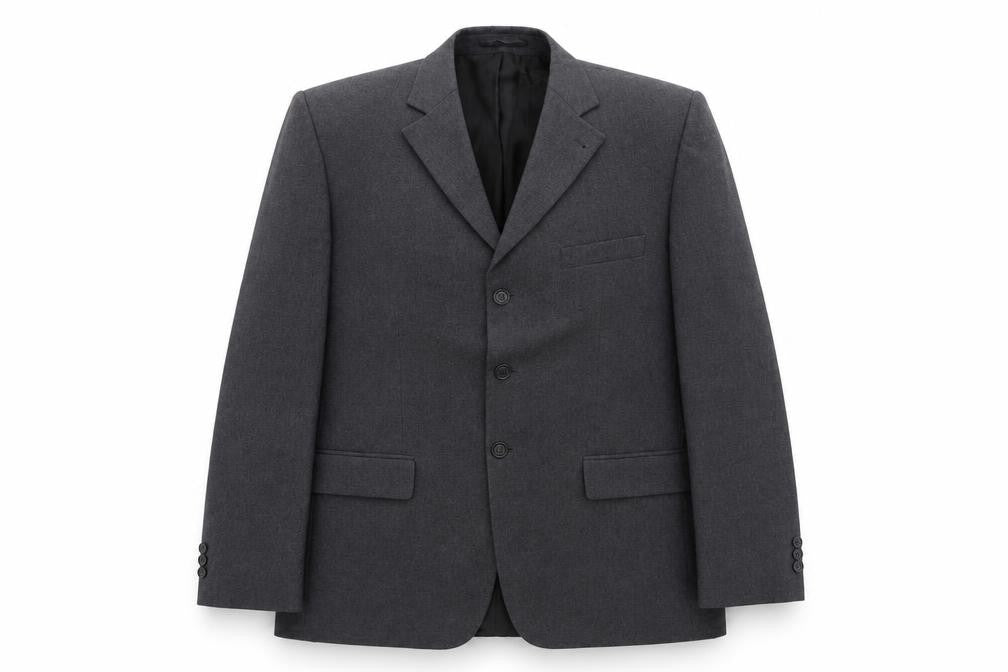 Mens UK Size L F&F Regular Grey Suit Jacket
