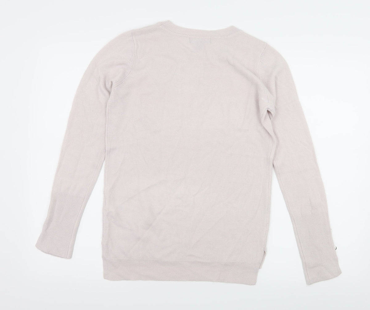 Primark Womens Pink  Knit Pullover Jumper Size 4