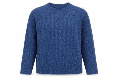 H&M Womens Blue  Knit Pullover Jumper Size M