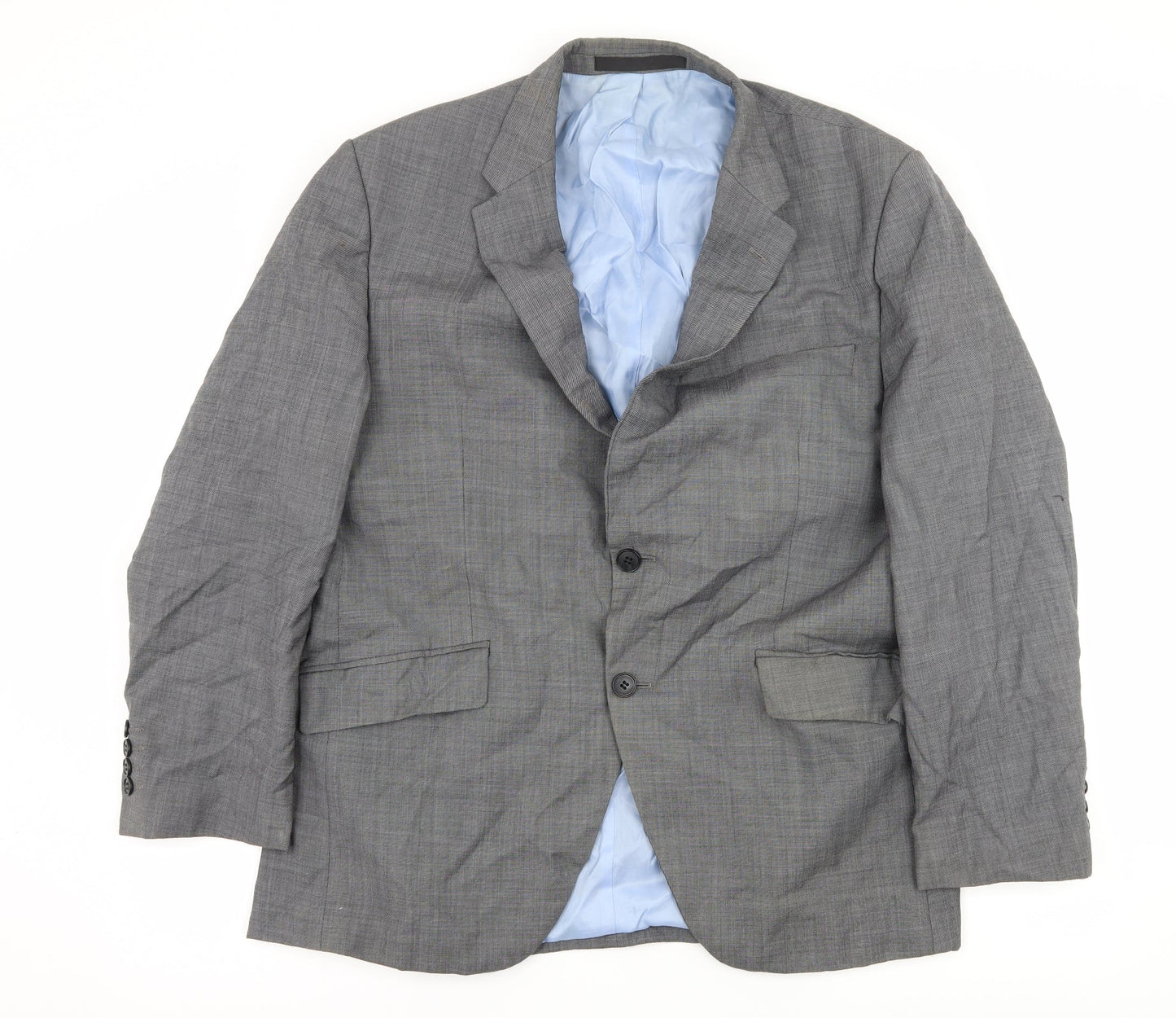Mens UK Size L Marks and Spencer Regular Grey Suit Jacket