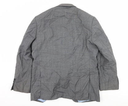 Mens UK Size L Marks and Spencer Regular Grey Suit Jacket