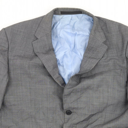 Mens UK Size L Marks and Spencer Regular Grey Suit Jacket