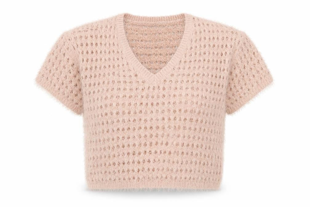 Next Womens Pink  Knit Pullover Jumper Size L