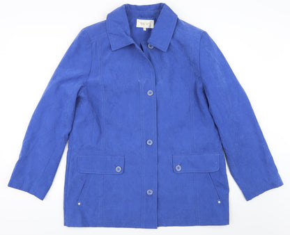Womens UK Size 14 EWM Blue Jacket