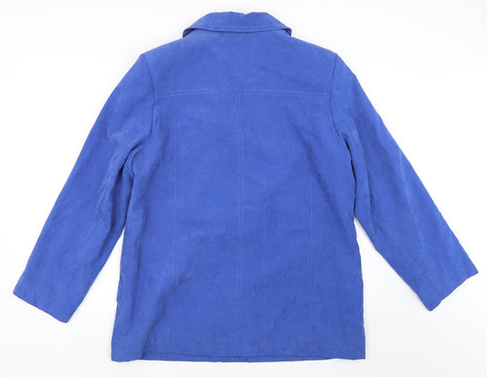 Womens UK Size 14 EWM Blue Jacket