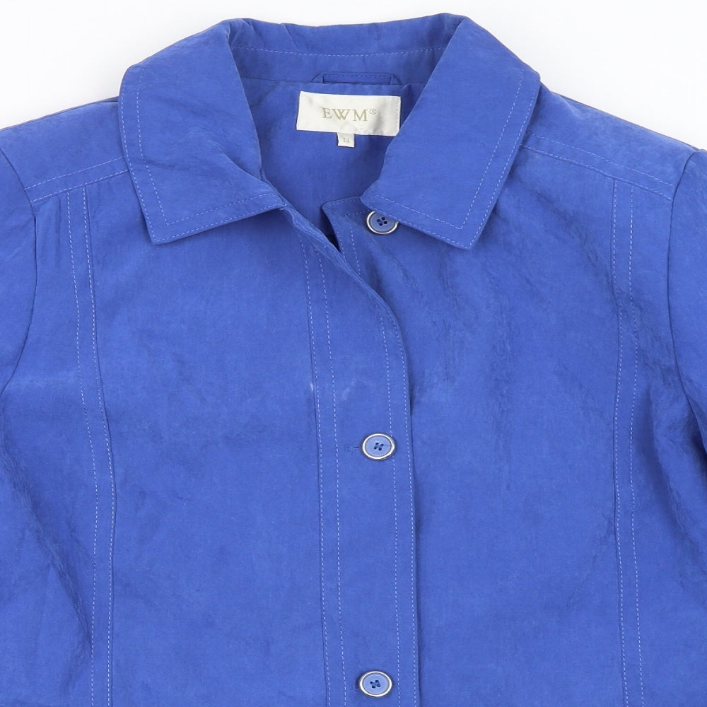 Womens UK Size 14 EWM Blue Jacket