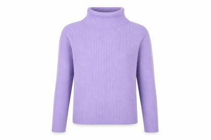 Sophie Girls Purple  Knit Pullover Jumper Size 14 Years