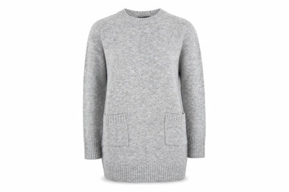 Primark Womens Grey  Knit Pullover Jumper Size S
