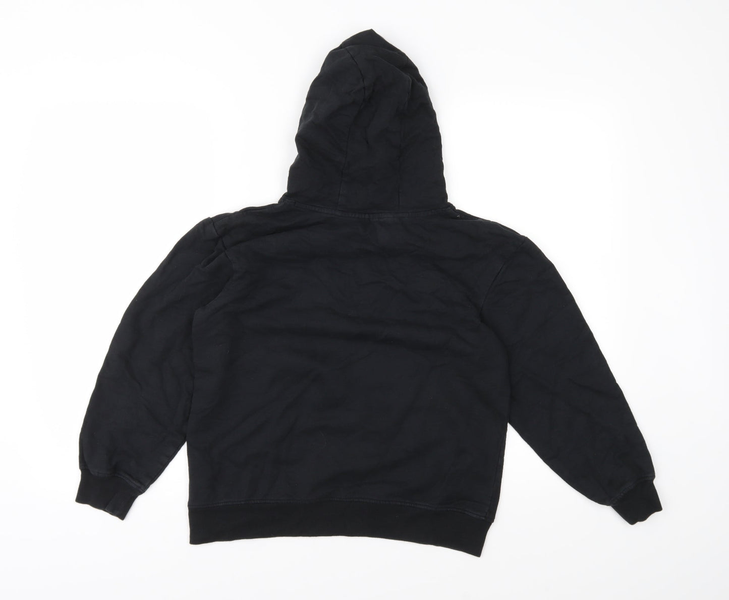 Bon Prix Boys Black  Jersey Pullover Hoodie Size 12-13 Years