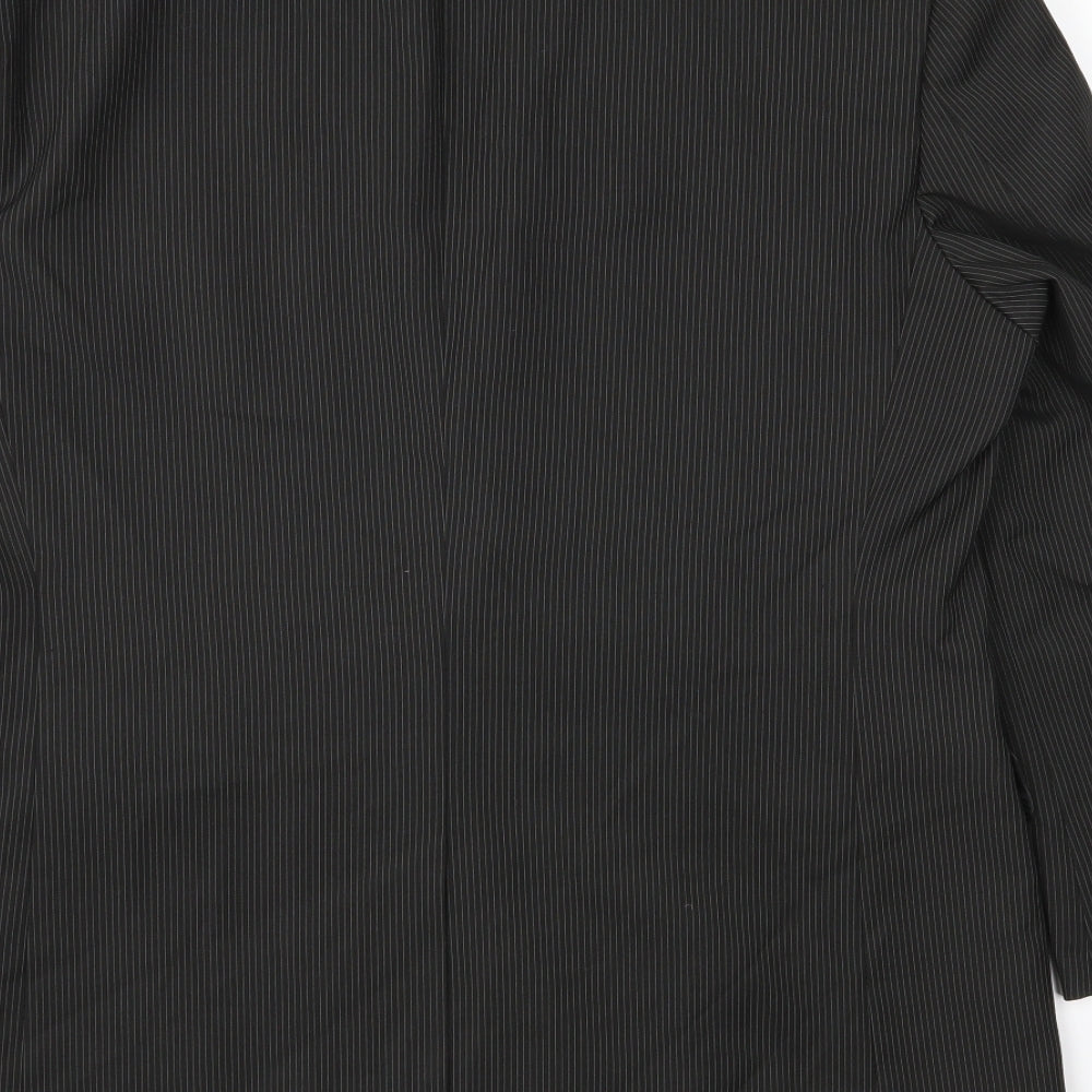 Mens UK Size 40 BHS Regular Black Suit Jacket