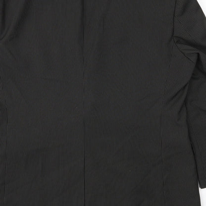 Mens UK Size 40 BHS Regular Black Suit Jacket