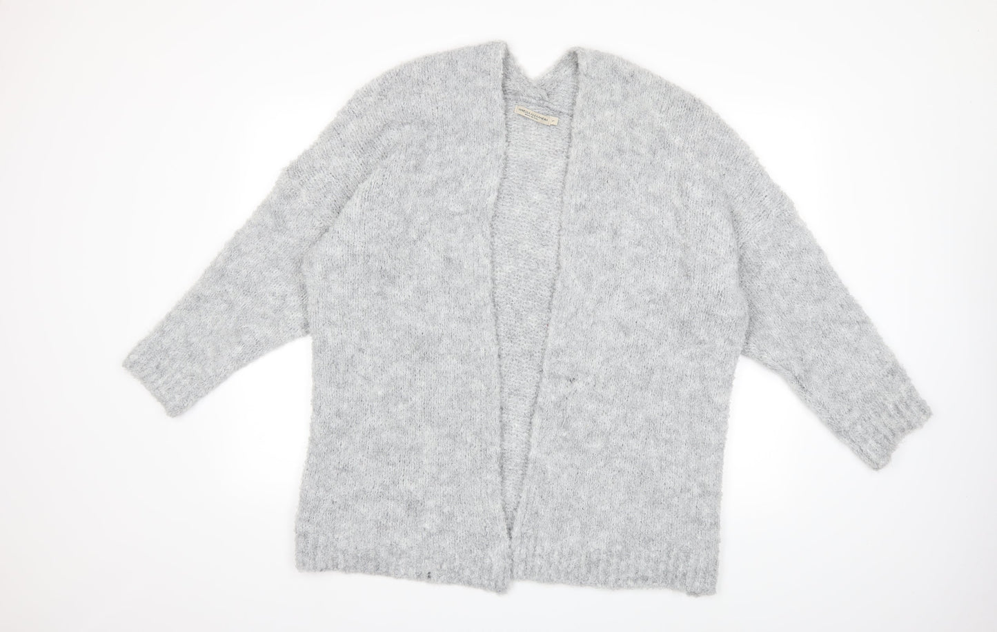 Vanessa Alexandra Womens Grey  Knit Cardigan Jumper Size L
