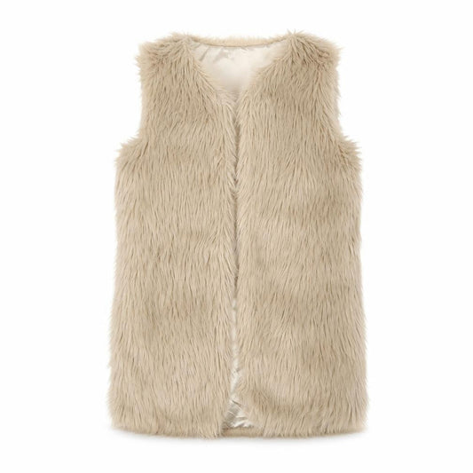 Womens UK Size 6 Atmosphere Beige Gilet