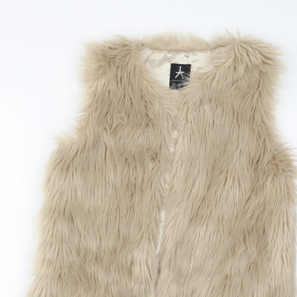 Womens UK Size 6 Atmosphere Beige Gilet