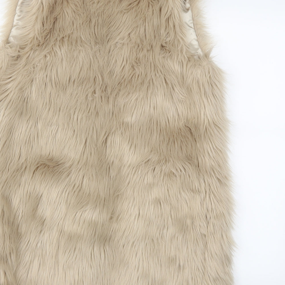 Womens UK Size 6 Atmosphere Beige Gilet