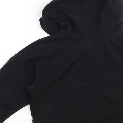 Primark Boys Black   Pullover Hoodie Size 2-3 Years  - Totally Roar-some