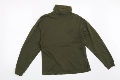 Compliments Womens Green   Pullover Sweatshirt Size S
